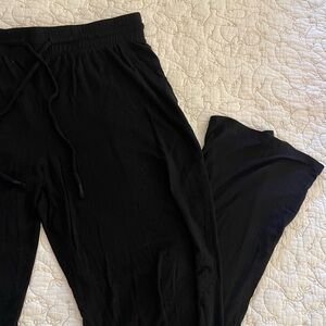 Stars Above Black Drawstring Sleepwear